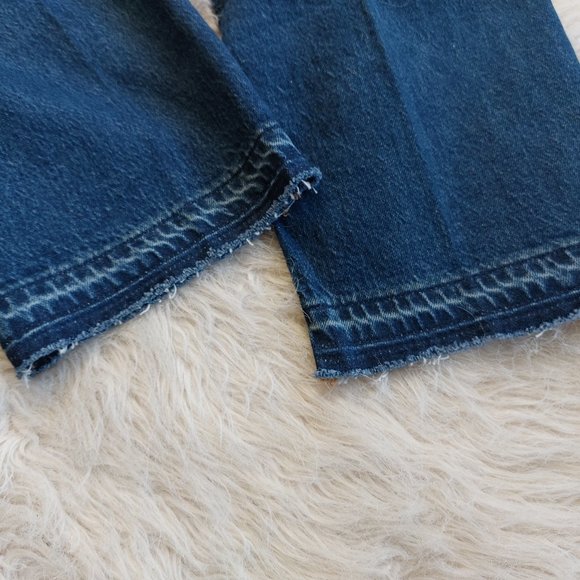 Lucky Brand Women's Blue Denim Boyfriend Cropped Leg Jeans 14 / 32 - Picture 13 of 13